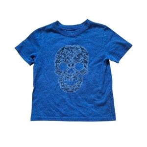 Garanimals Blue Skull Graphic T-Shirt/3T